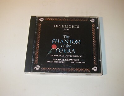 HIGHLIGHTS FROM THE PHANTOM OF THE OPERA CD S5182