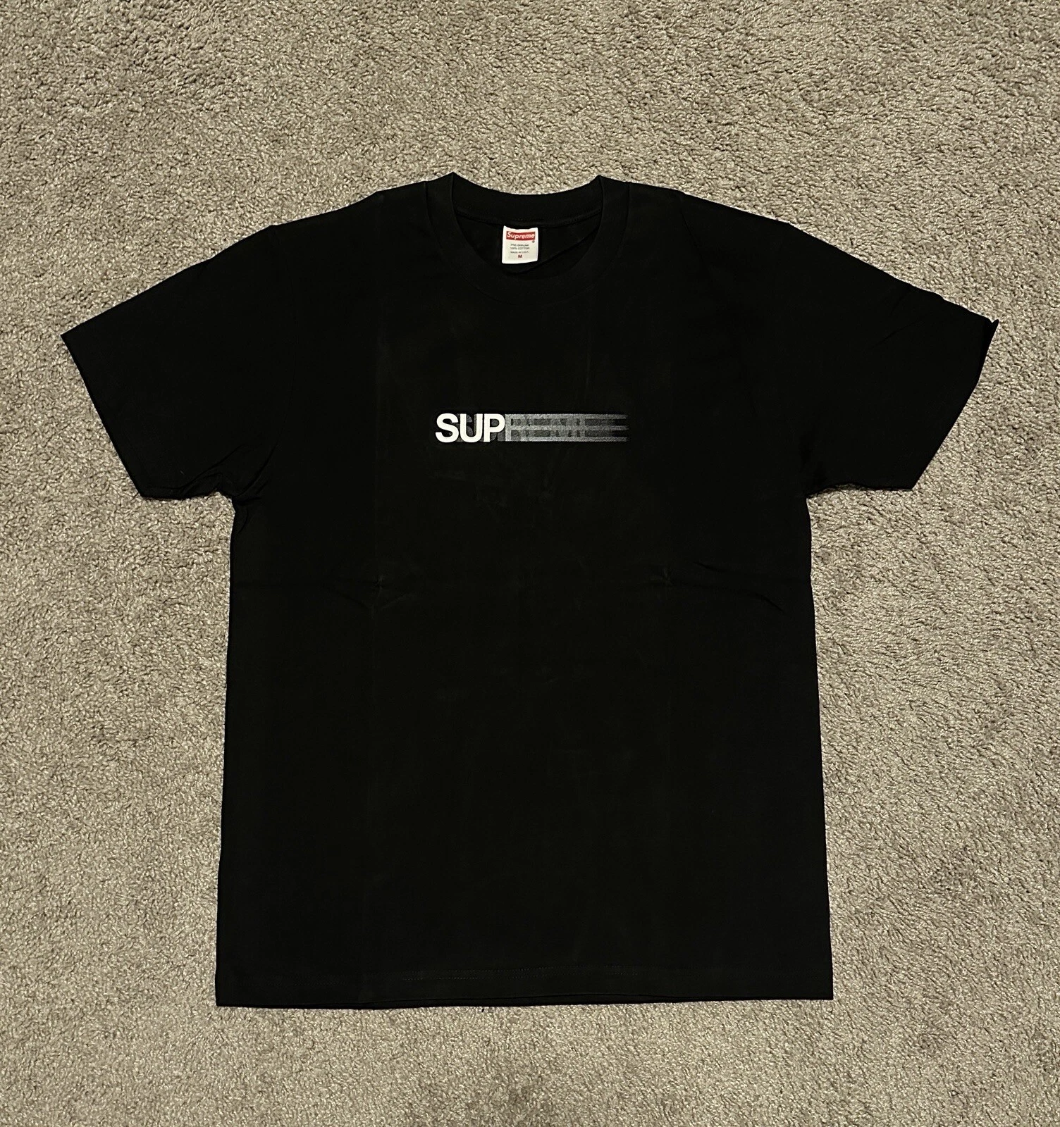 Tee shirt logo Supreme Motion taille M
