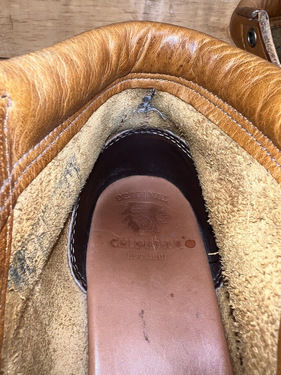 Chippewa 1901M35 Bridgeman Roofer Monkey Boots Brown Sz 7 EE Made