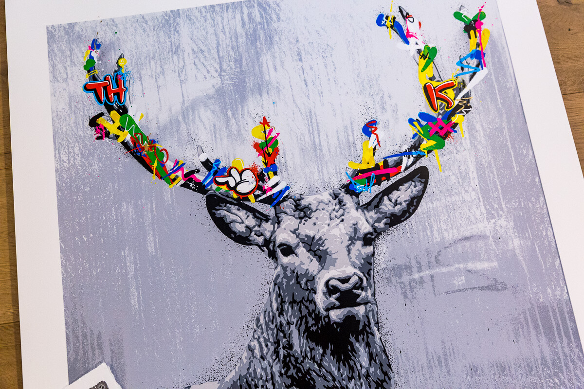Martin Whatson サイン イラスト 限定 ポスター Martin Whatson（マーティン・ワトソン）Panda HFを通販で販売し
