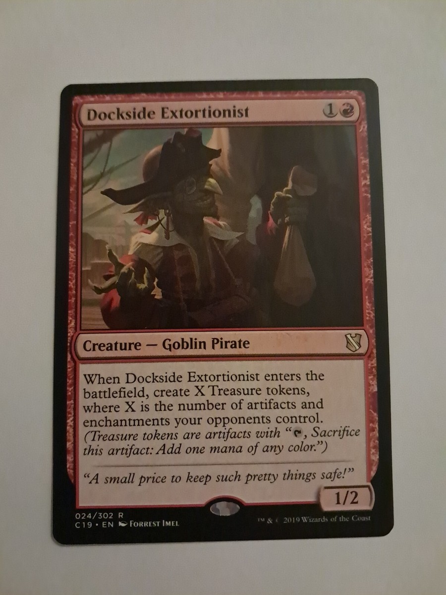 Dockside Extortionist LP Commander 19 C19 MTG Magic the