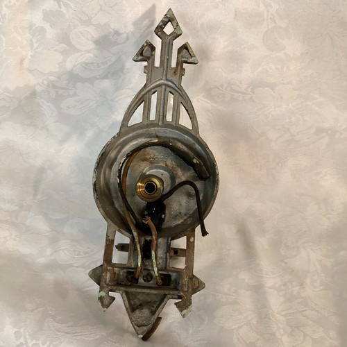 Antique Art Deco Wall Sconce Brass Stamped 1683 Details are Exquisite V - Picture 7 of 9