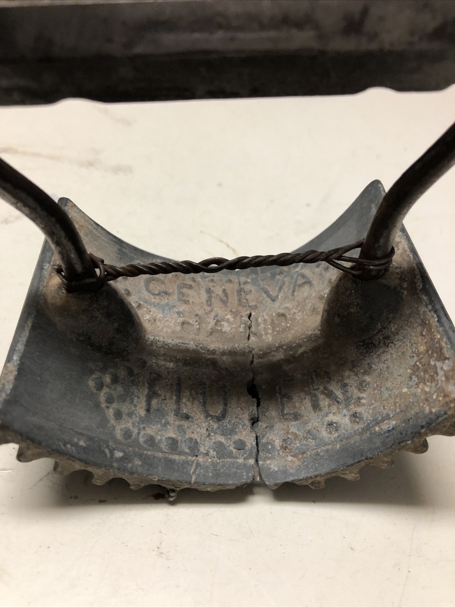 ANTIQUE CAST IRON GENEVA HAND FLUTER | eBay