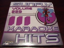SUNFLY HITS KARAOKE DISC SF229 VOLUME 229 CD G SEALED 15 TRACKS