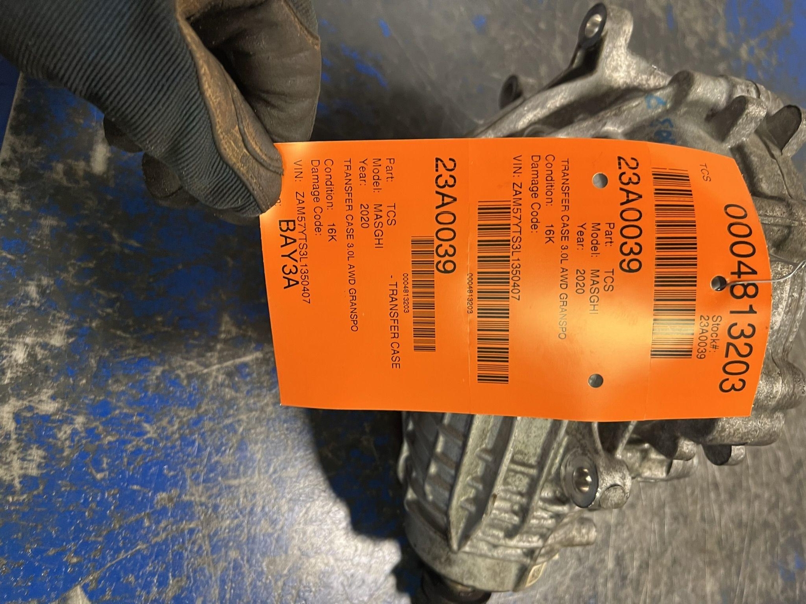 2017-2023 MASERATI GHIBLI TRANSFER CASE 3.0L AWD GRANSPORT SQ4 16K MILES