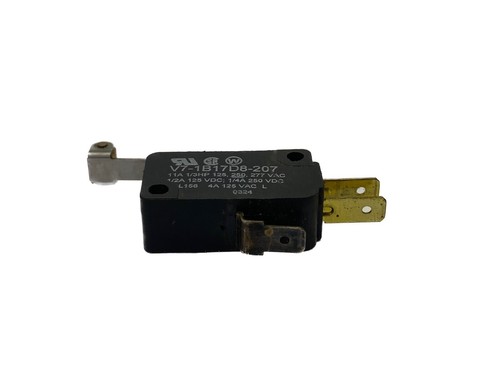 Used Honeywell 11A 1/3HP 125 250 277 VAC Miniature Micro Switch V7-1B17D8-207 - Picture 2 of 6