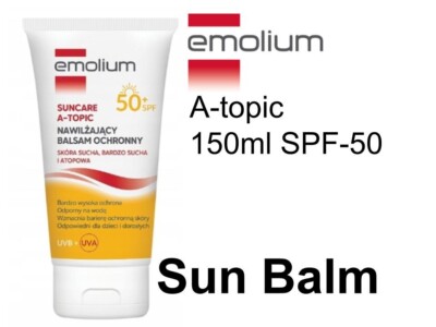 EMOLIUM A-topic   Sun Balm 150ml  SPF-50 atopische haut Sonnenschutz