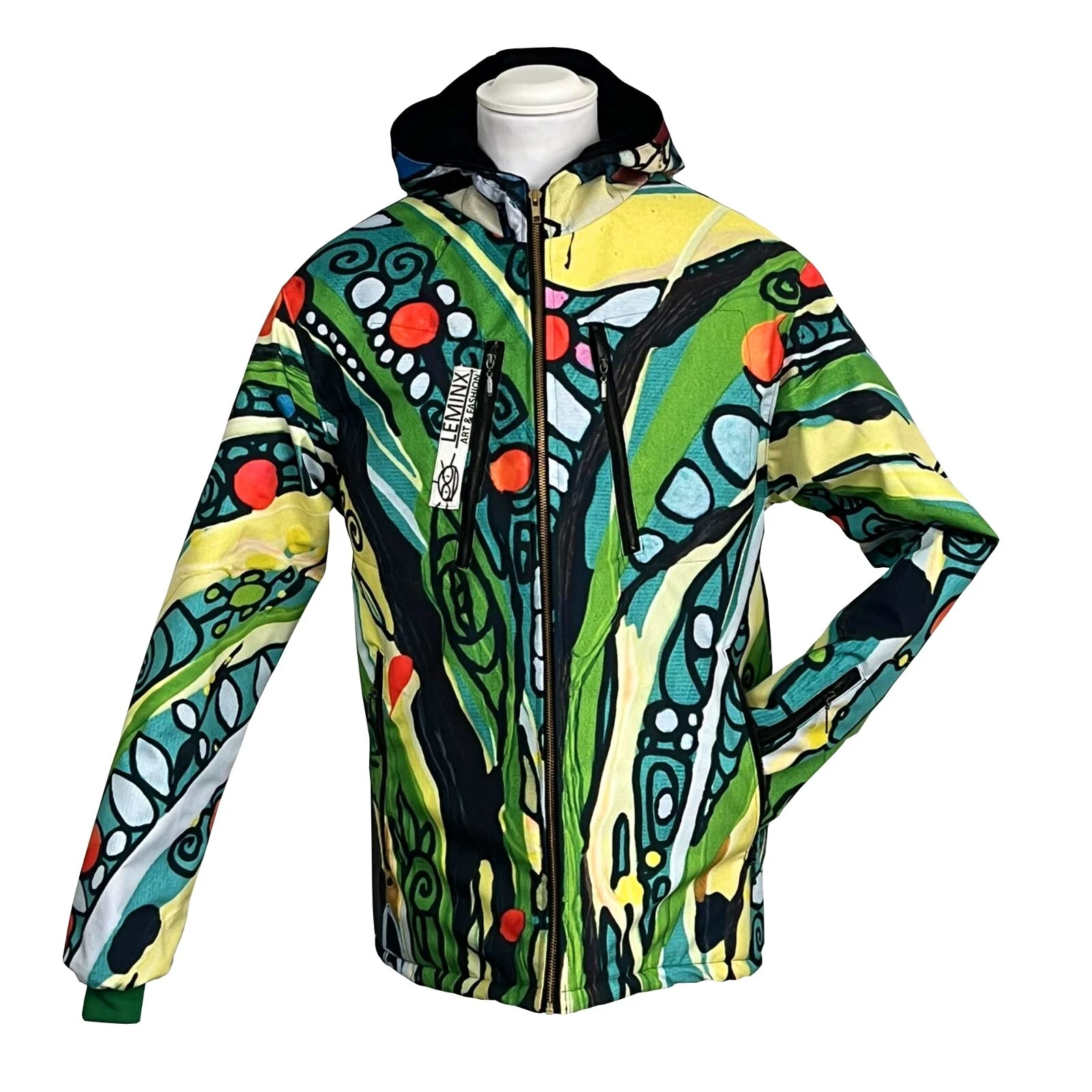 FALL / WINTER - LEMINX - ZELENOTA Softshell jacket , hiking, sport, art, ski