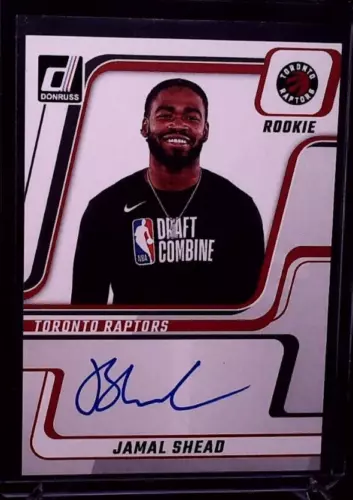 2024-25 Panini Donruss Jamal Shead Next Day Autograph #NDA-JST RAPTORS SSP
