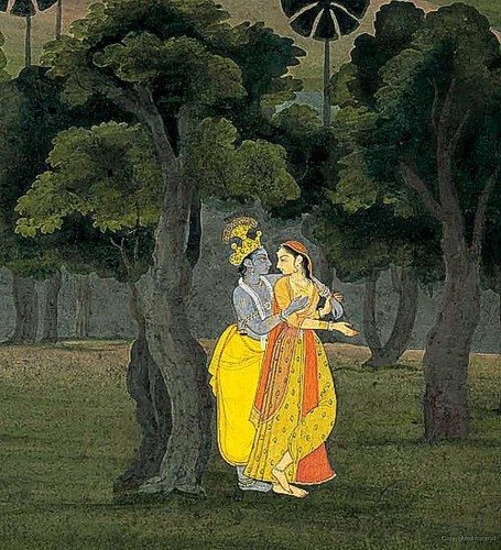 Pintura Rajput India 1520-1820 Deccan Punjab Cachemira Pahari Dioses Demonios Amantes - Imagen 2 de 24