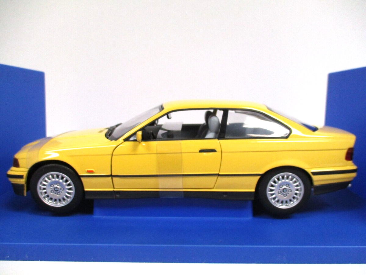 UT MODELS - BMW 3 SERIES COUPE (YELLOW) - 1/18 DIECAST | eBay