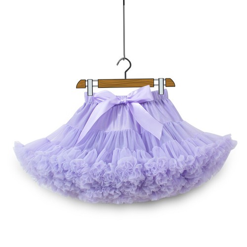 Girls Tutu Skirts Tulle Princess Pettiskirt Kids Ballet Party Skirts for Child - Picture 18 of 19