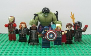 lego avengers minifigures ebay