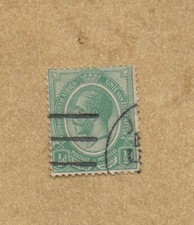 Znaczek pocztowy: RPA 1913/20 1/2 d. Jerzy V., stemplowany Stan patrz skan