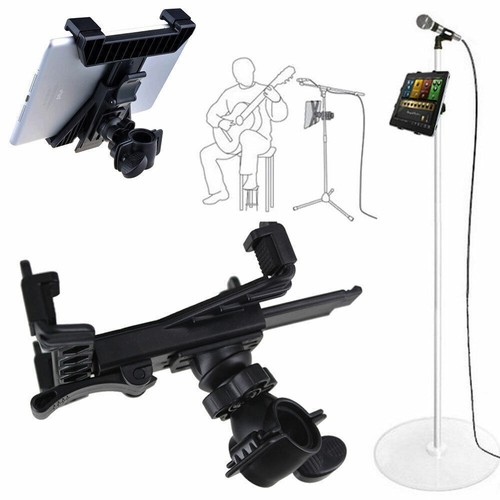 Music Microphone Stand Holder Mount For 7-11" Tablet iPad Air 5 4 3 2 SamsungTab - Picture 4 of 10