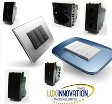 OFFERTA STOCK VIMAR ARKE NERA COMPATIBILE ARKè COMPLETA PRESE PULSANTI PLACCHE