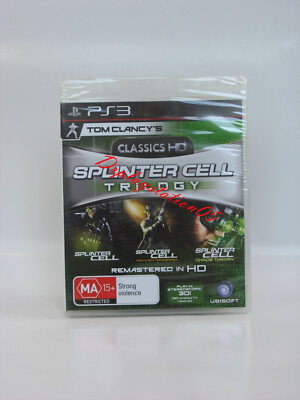 Tom Clancy s Splinter Cell TRILOGY PS3 Brand New And Sealed(100% PAL Game AUS)