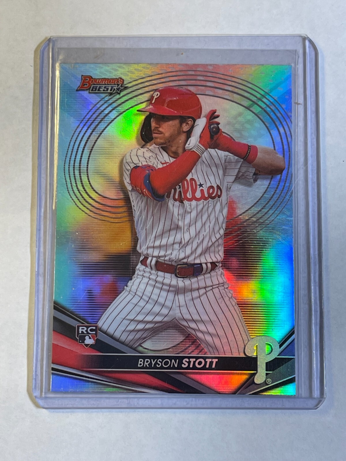 2022 Bowman's Best - Refractor #2 Bryson Stott (RC) Rookie Card