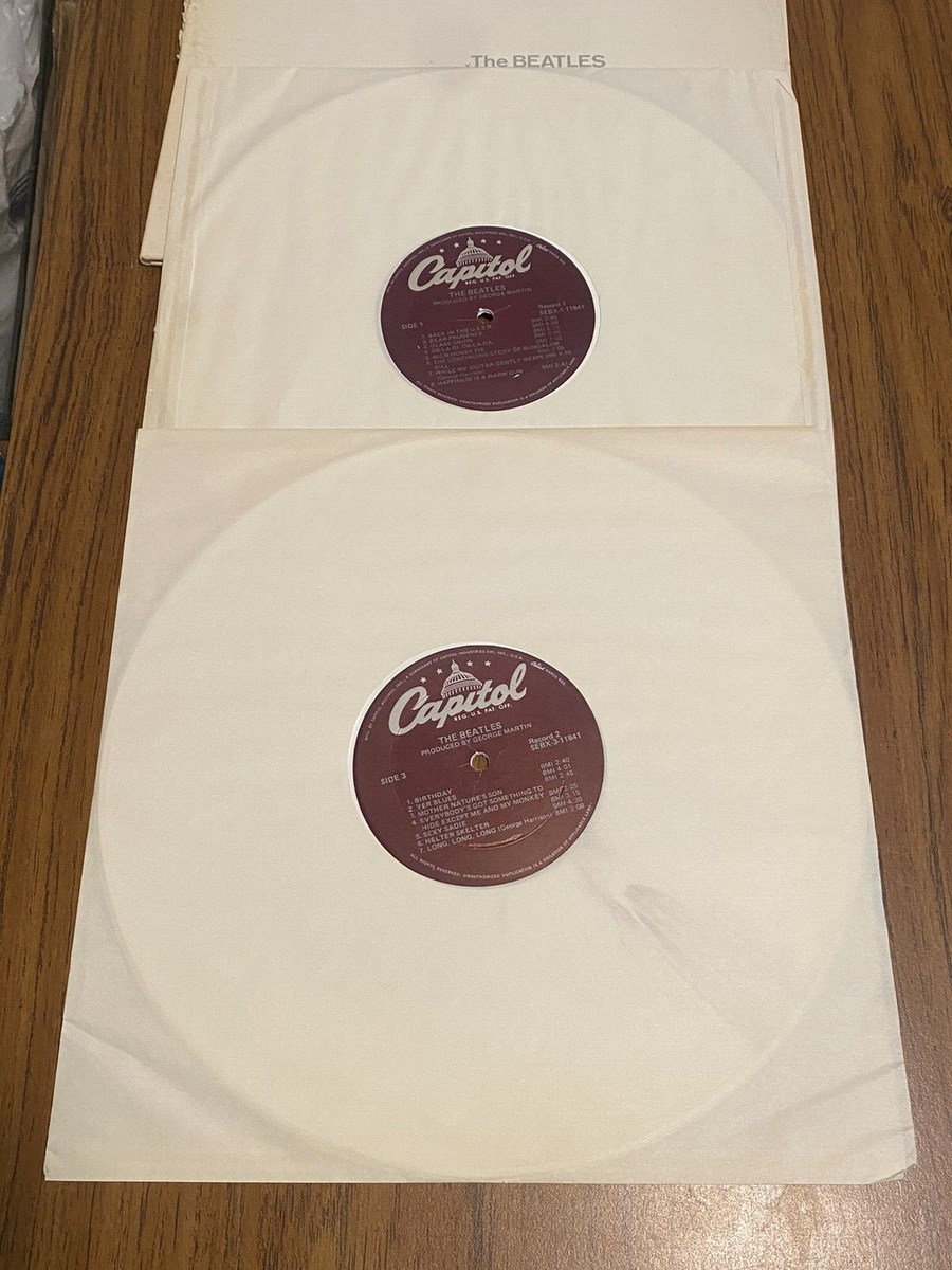 The Beatles White Album ドイツ盤 LP Stereo Beatles White Album -White Wax-Germany – Turntable Treasures