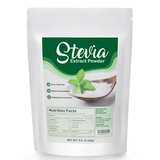 3.5oz Stevia Powder Premium Pure Nature Extract Sweetener 0 Cal Sugar Substitute