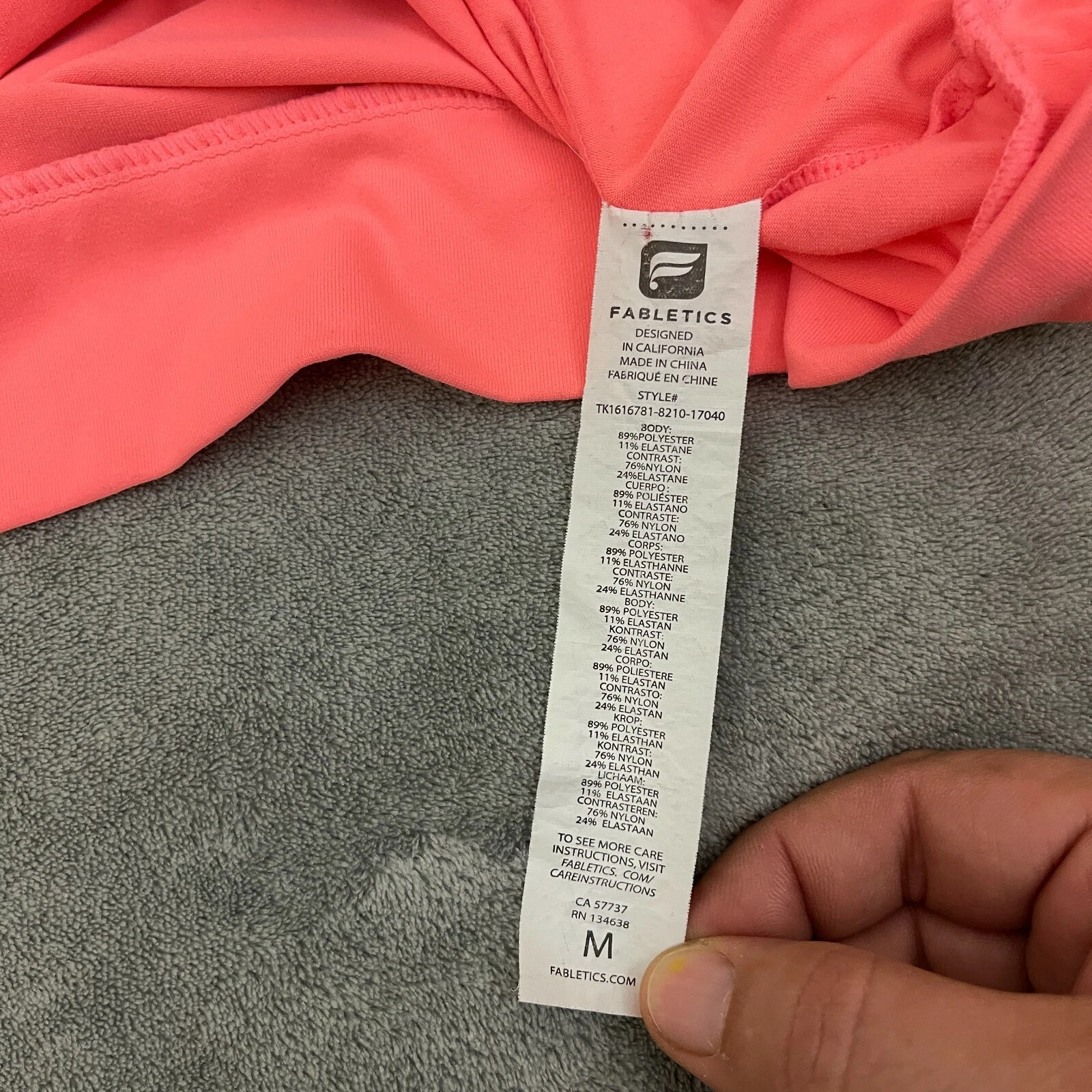 fabletics athletic adjustable strap tank-top