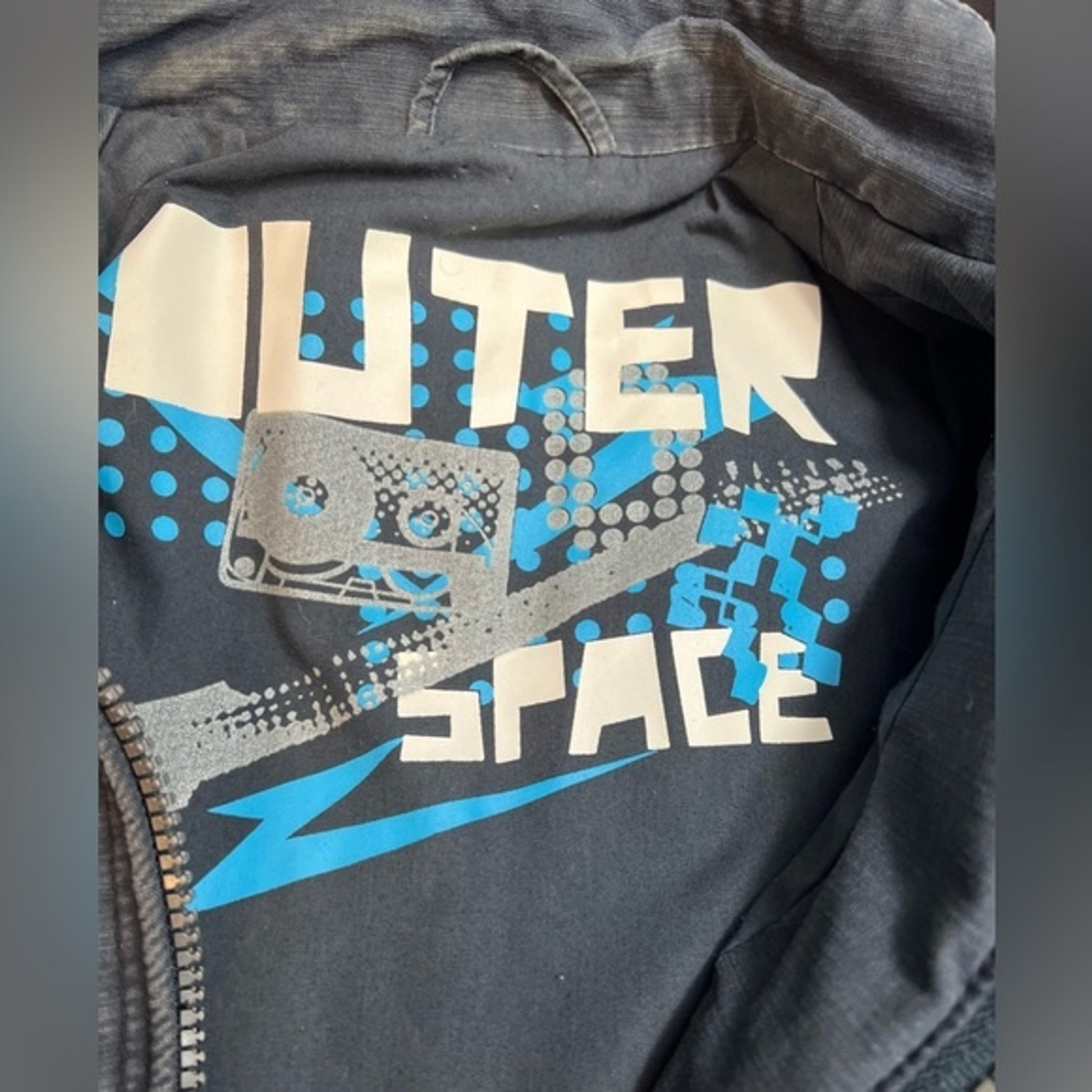 Dark Label Springfield Outer Space Army Jacket 10… - image 4