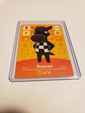  SUPER SALE Roscoe  078 Animal Crossing Amiibo Card AUTHENTIC Series 1 NEW  