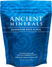 Magnesium Bath Flakes of Pure Genuine Zechstein Chloride - Resealable Magnesium