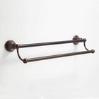 Signature Hardware 353567 Seattle 24" Double Towel Bar - Oil Rubbed Bronze