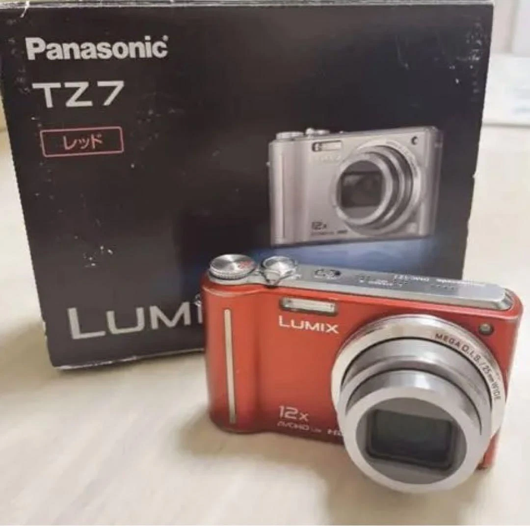 Panasonic LUMIX TZ DMC-TZ7-S Digital Camera Japan