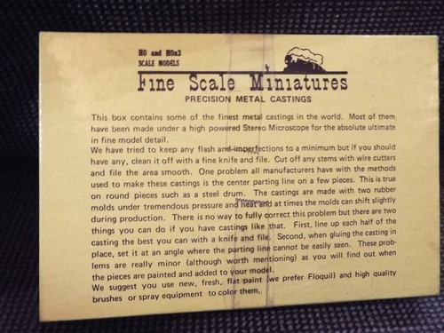 Fine Scale Miniatures CHIPPY HOLLOW HARDWARE kit FSM iqnmo - Picture 6 of 8