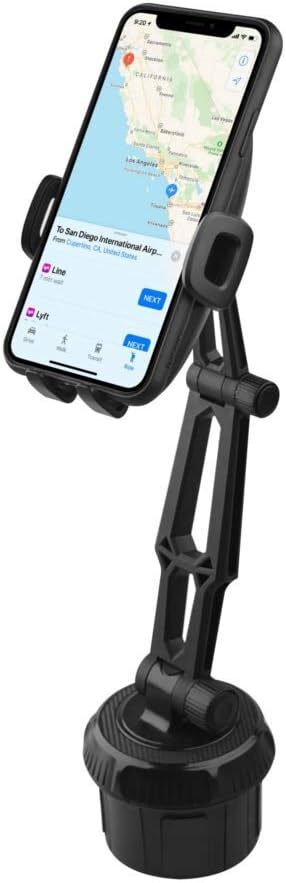 Car Cup Holder Phone Mount Cradle Universal Base Hands Free Adjustable 360