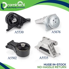 4pcs Engine Motor & Transmission Mount for 2010-2016 Buick LaCrosse V6 3.6L AUTO