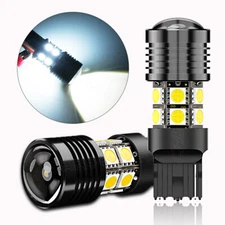 Backup Reverse Light Bulbs Back Up Super Bright White 7440 7443 7444 W21W