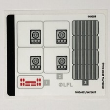 LEGO STICKER SHEET 75387 Star Wars Boarding The Tantive IV Ep. 4 Decals Stickers