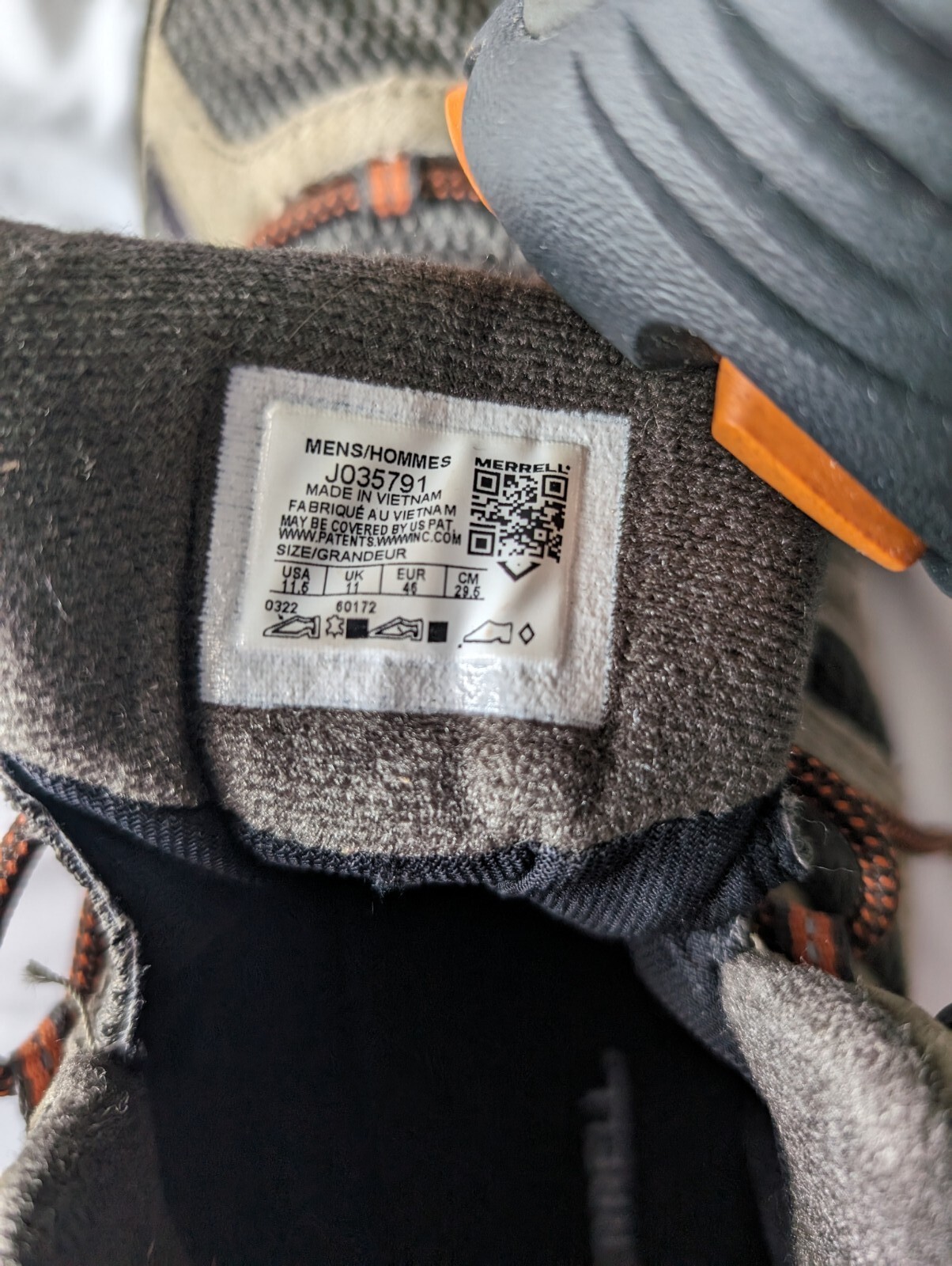 Merrell Moab 3 Mid Gtx Mens Walking Boots Size 11 eBay