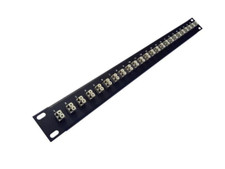 Ultra Spec Cables 24 Port LC Fiber Patch Panel Multimode 19"