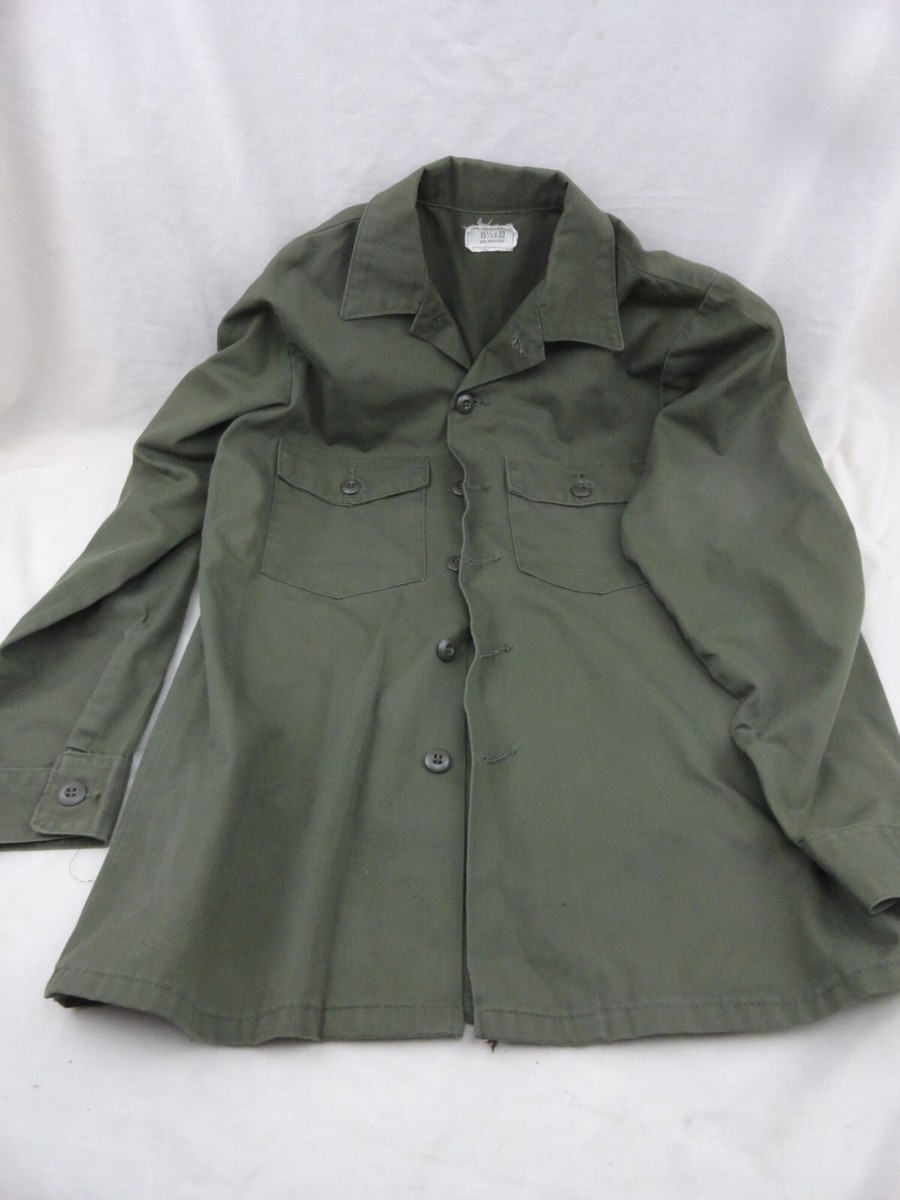 ジャケット・アウター 70s US ARMY Utility Shirt 60s/70s US Army OG-107 Utility Shirt- SELECT SIZE – Plum