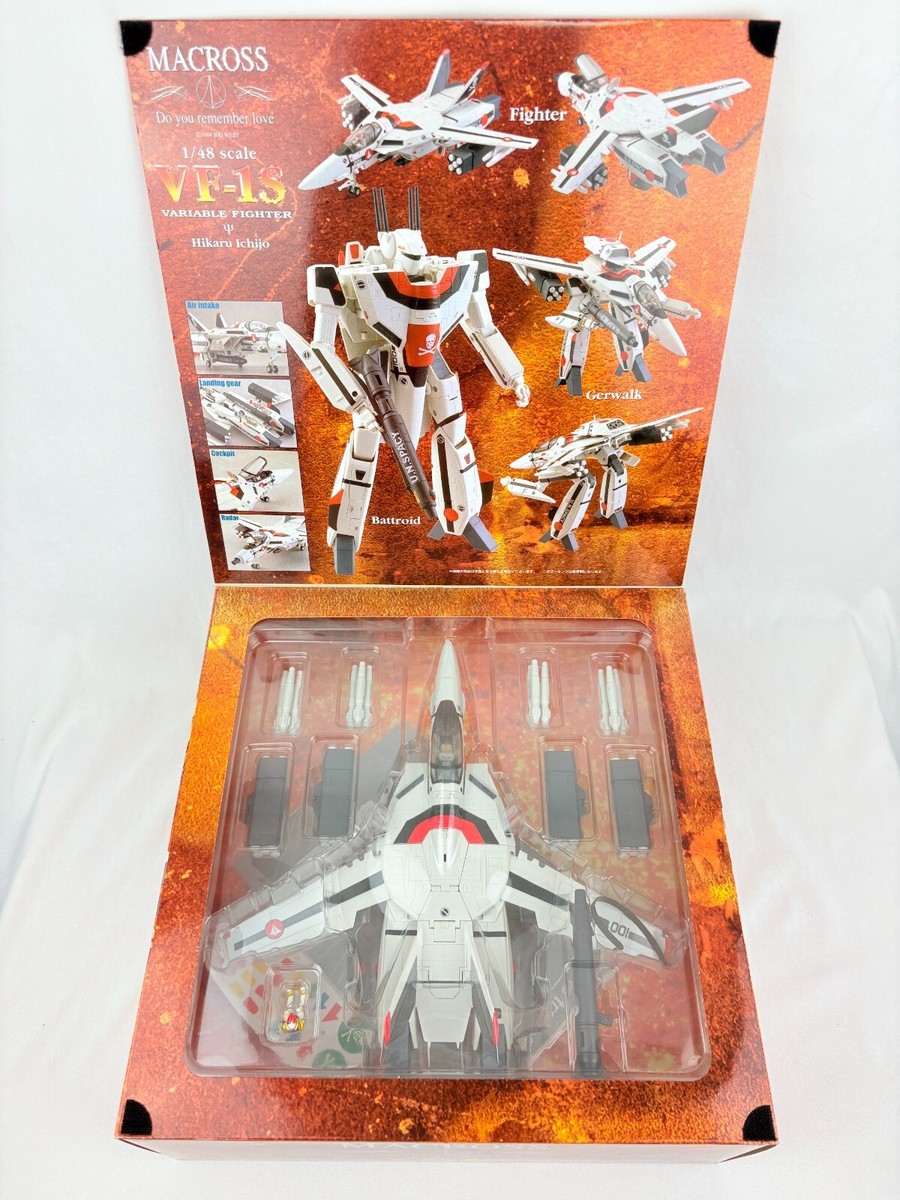 Yamato 1/48 VF-1S Macross Variable Fighter Hikaru Ichijyo Do you