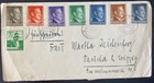 1941 Krakow GG Germany Poland Cover To Leipzig General Government Stamps — photo 1