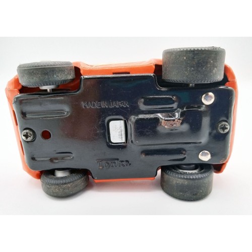 Calcomanías relámpago de metal naranja Tonka Toy Car Corvette Japón 4,25" años 70 - Imagen 11 de 15