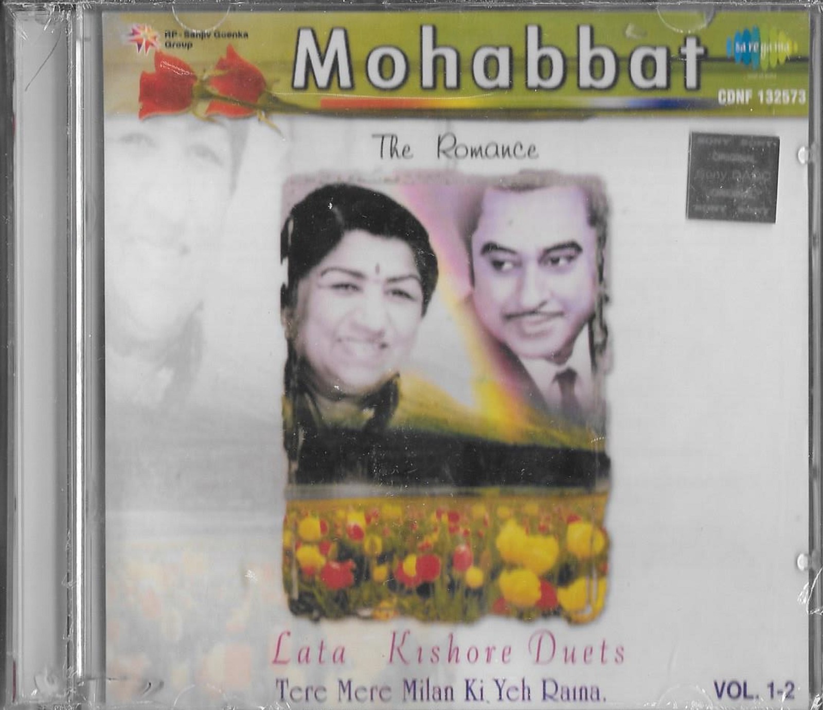 MOHABBAT THE ROMANCE - LATA / KISHORE DUETS VOL 1 / 2 - NEW SARE GAMA CD
