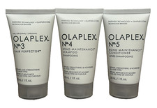 3pc OLAPLEX No 3,4,5 HAIR PROTECTOR, BOND SHAMPOO CONDITIONER 1.0oz / 30ml ea