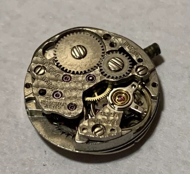 Vtg Caravelle 17 Seventeen Jewels Swiss 8663 Womens Watch 102050 *works