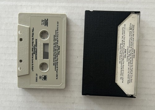 Barbra Streisand Featuring The Way We Were - All In Love Is Music Cassette 1974 - Picture 10 of 11