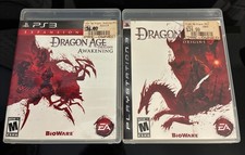 Dragon Age: Origins and Dragon Age II (Sony PlayStation 3) PS3 Game Lot CIB 