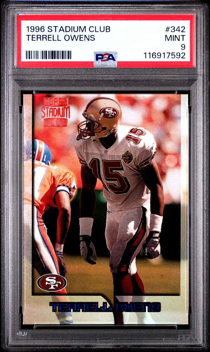 1996 Topps Stadium Club Terrell Owens #342 for sale | eBay