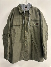 Genuine Dickies Men's Hooded Work Coat Size 2XL 50-52