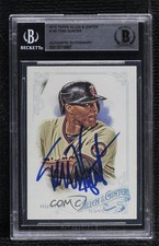 BAS 2015 Topps Allen & Ginter's Torii Hunter #195 BGS Authentic Auto 8j4