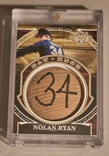 Nolan Ryan 2025 Leaf Lumber Bat Knob 1/1 
